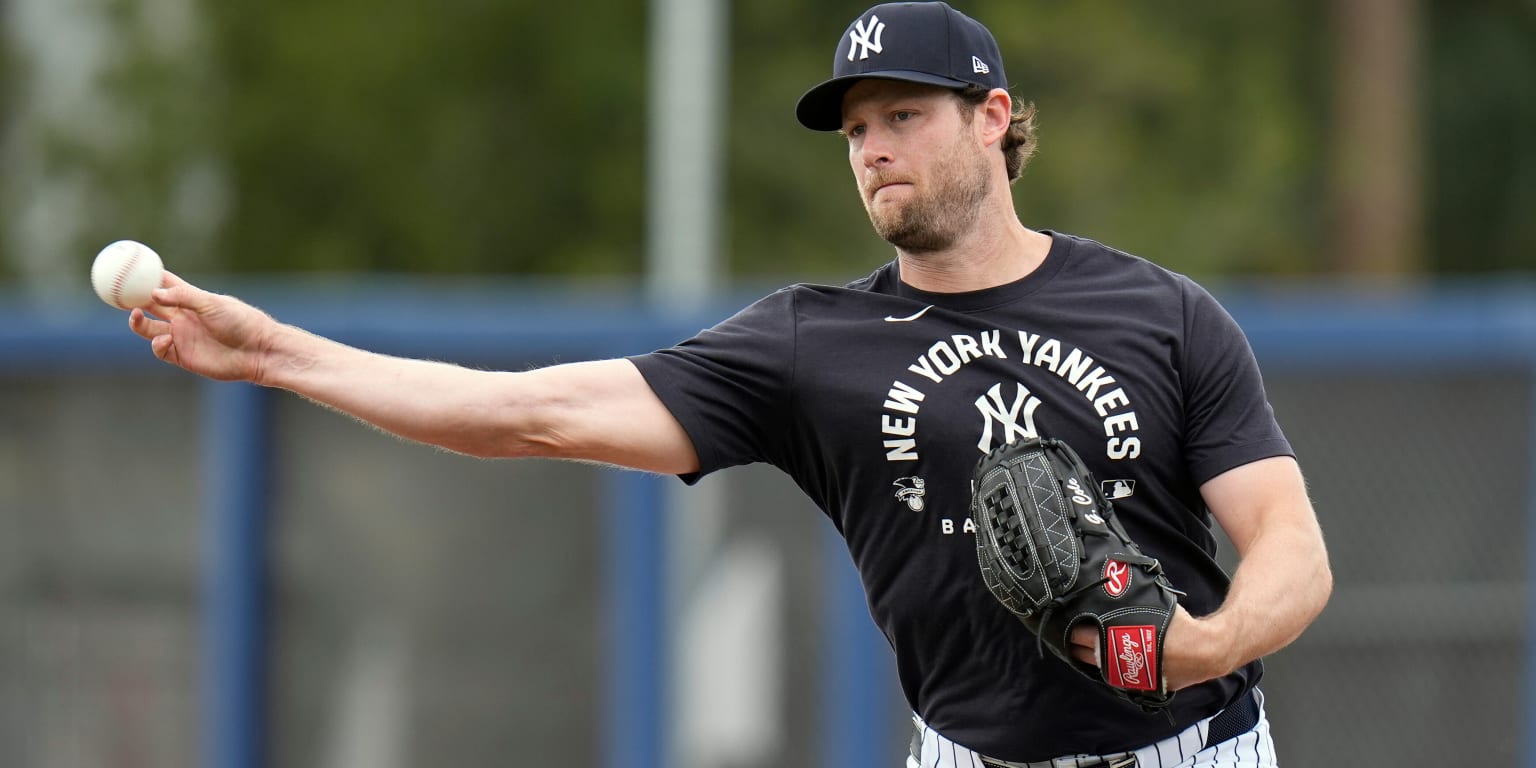 Cole displays new windup in BP against Yankees' 'big dogs'