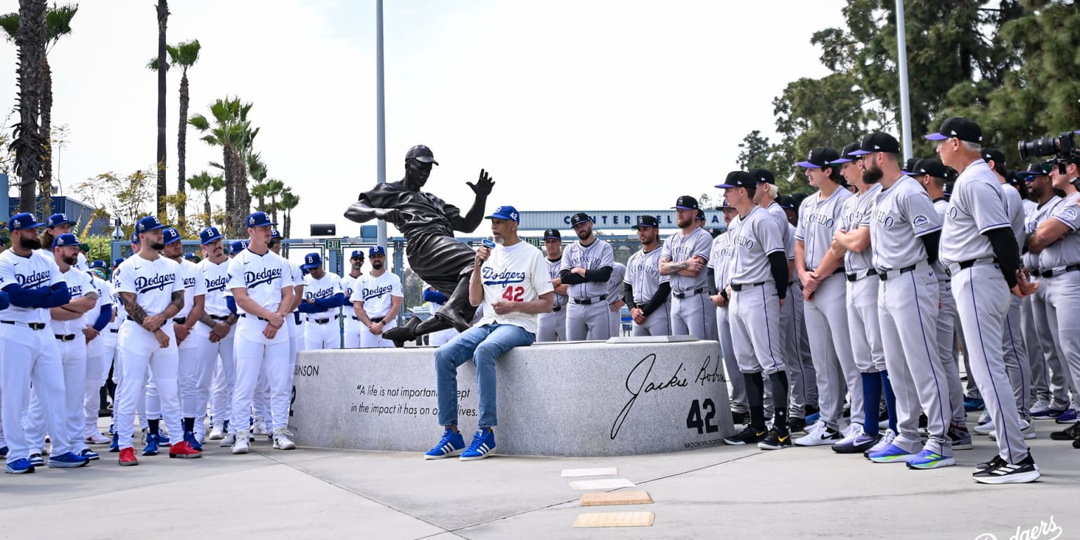 Dodgers, Rockies, Kareem Abdul-Jabbar celebrate Jackie Robinson Day 2025