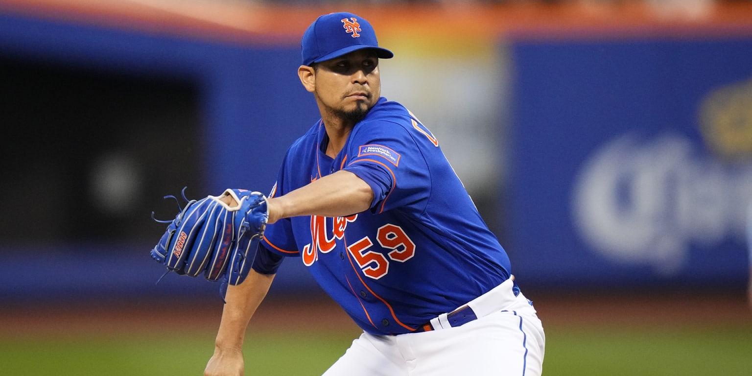 Mets' Carlos Carrasco is done for the season after breaking his pinky in a  weightlifting mishap - NBC Sports