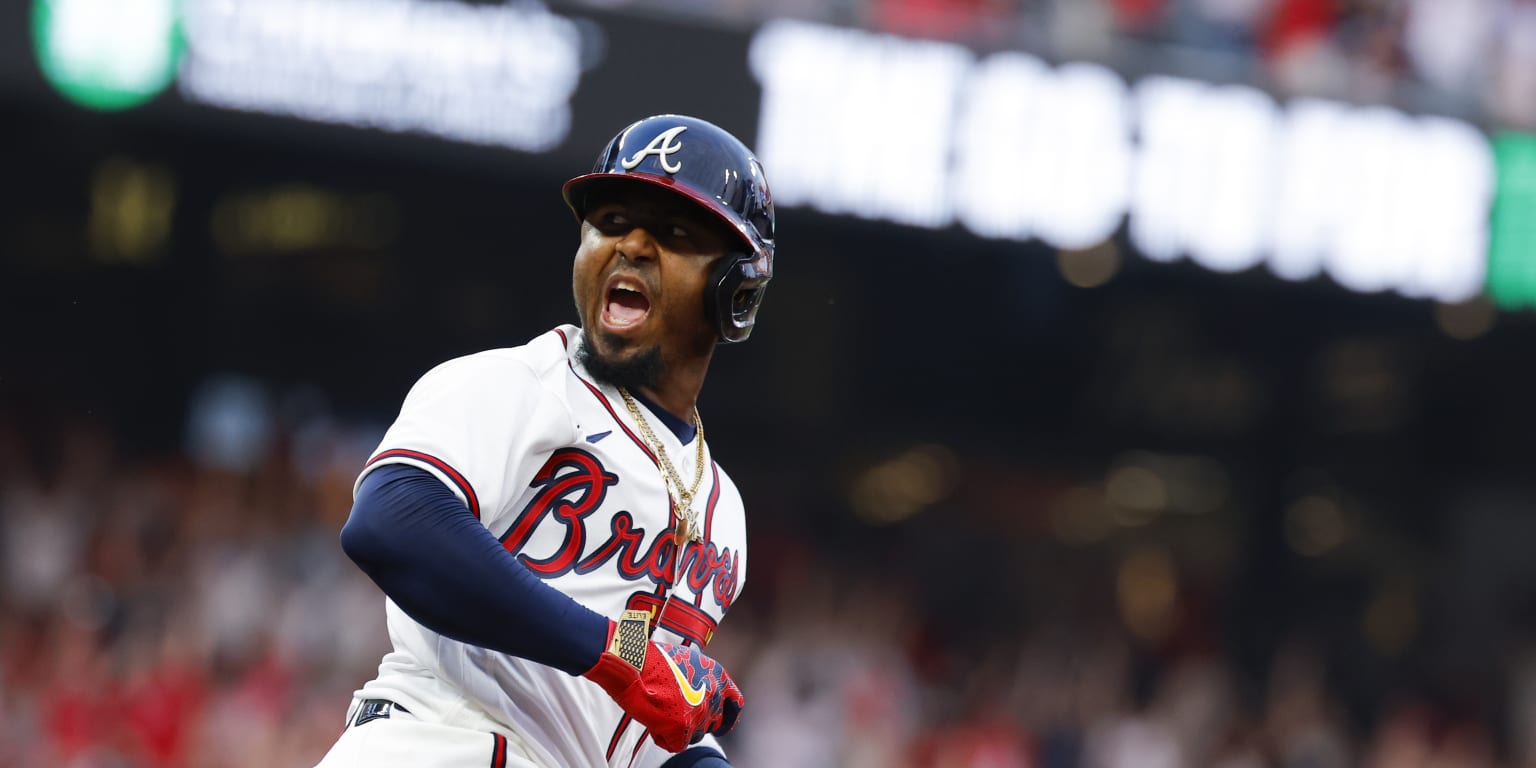 Albies blasts homer in 1st AB to back Weiss' lineup construction