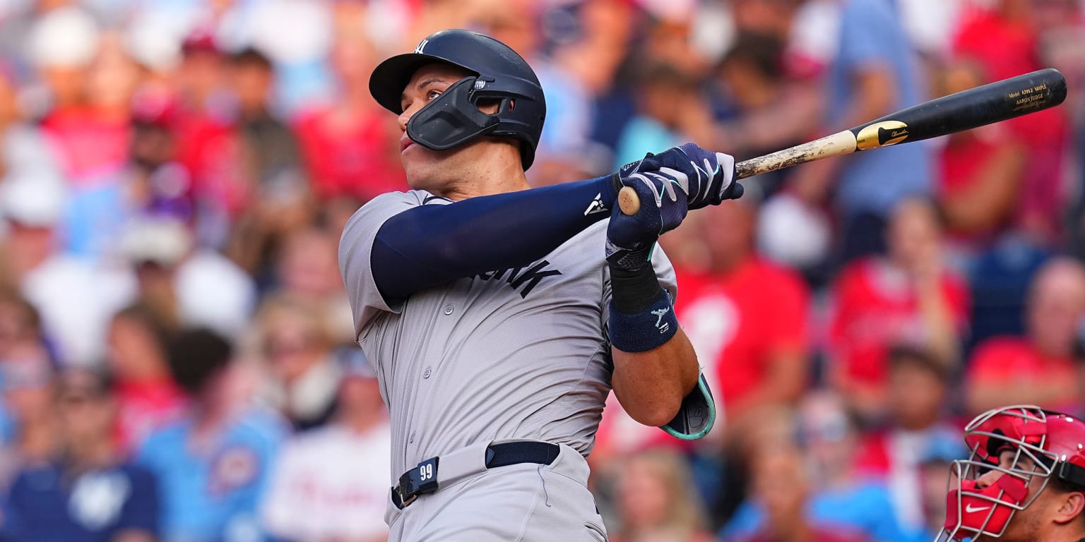 Aaron Judge hits multiple home runs vs. Phillies