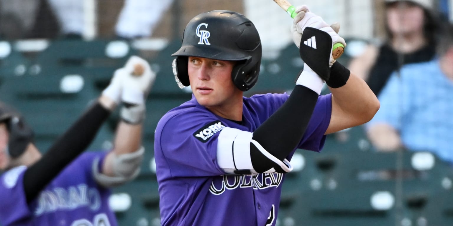 Back from HBP, Rockies No. 1 prospect Holliday (1.157 OPS since April 10!) continues surge