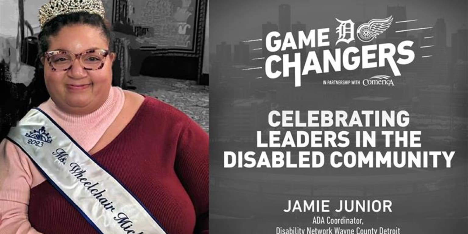 Jamie Junior celebrated as Disability Pride Month Game Changers honoree ...