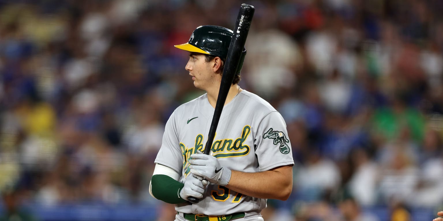 Why the A's sent Tyler Soderstrom back to Triple-A