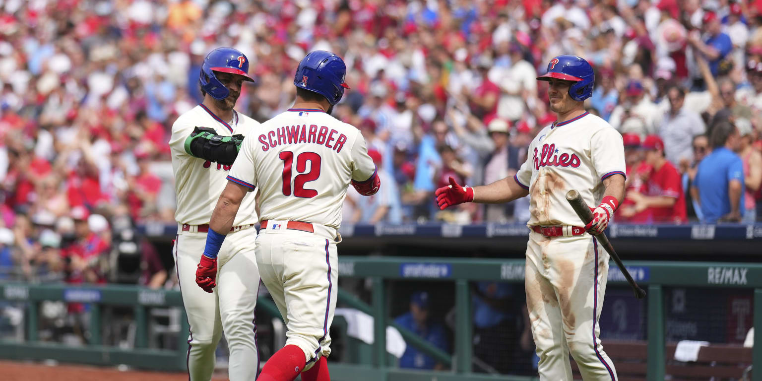 Phillies' lineup impacting offense