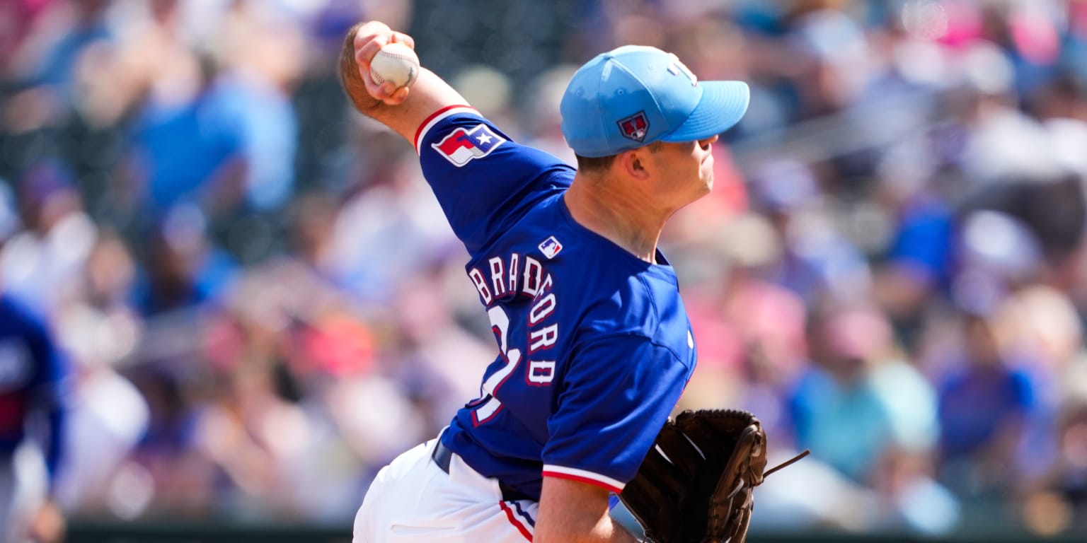 Cody Bradford bidding for Rangers' 2024 starting rotation