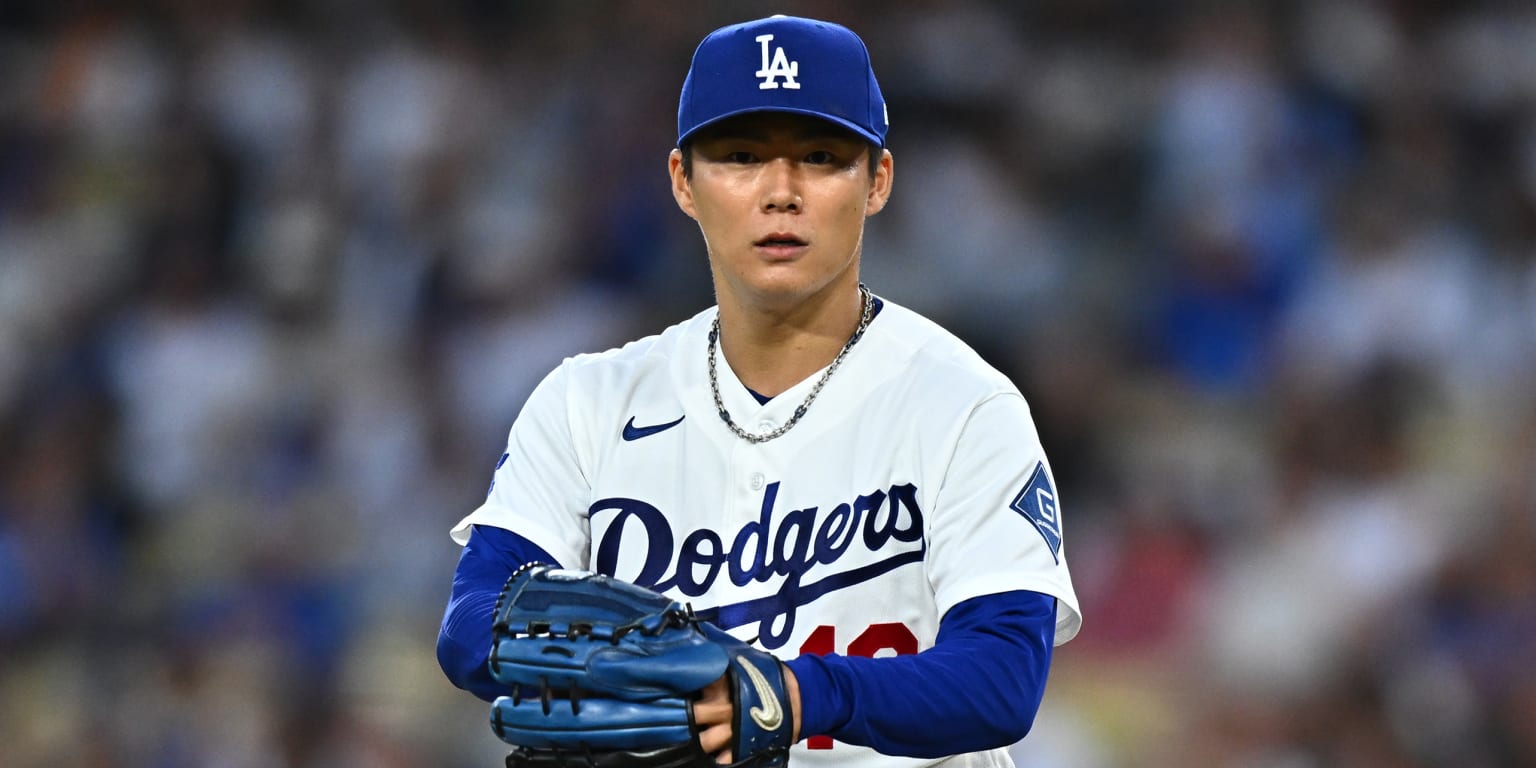 Yamamoto, Dodgers dominate through 6, but falter in late innings