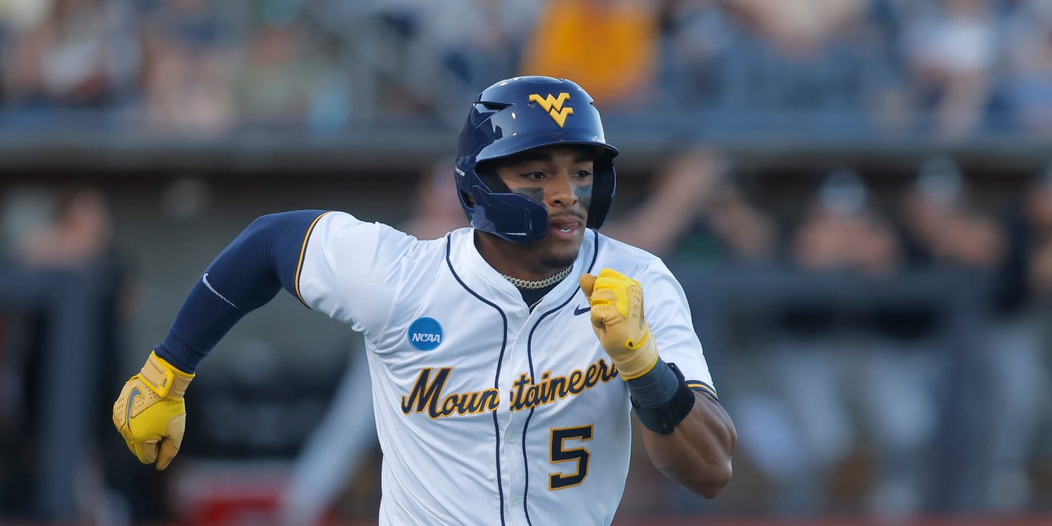 One way to kick off College World Series? Steal home!