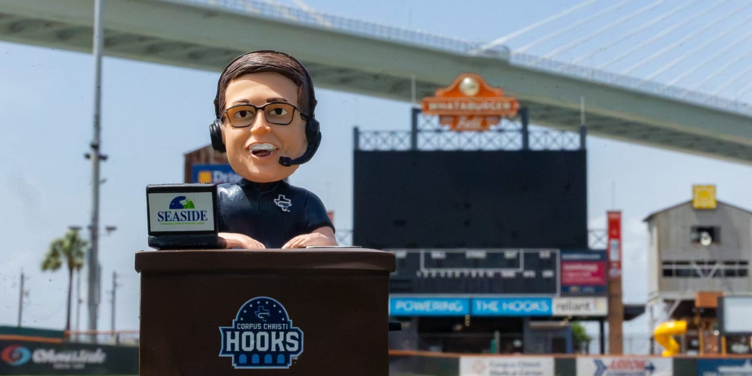 A broadcaster named Coffin is getting the bobblehead treatment – thanks to a funeral home