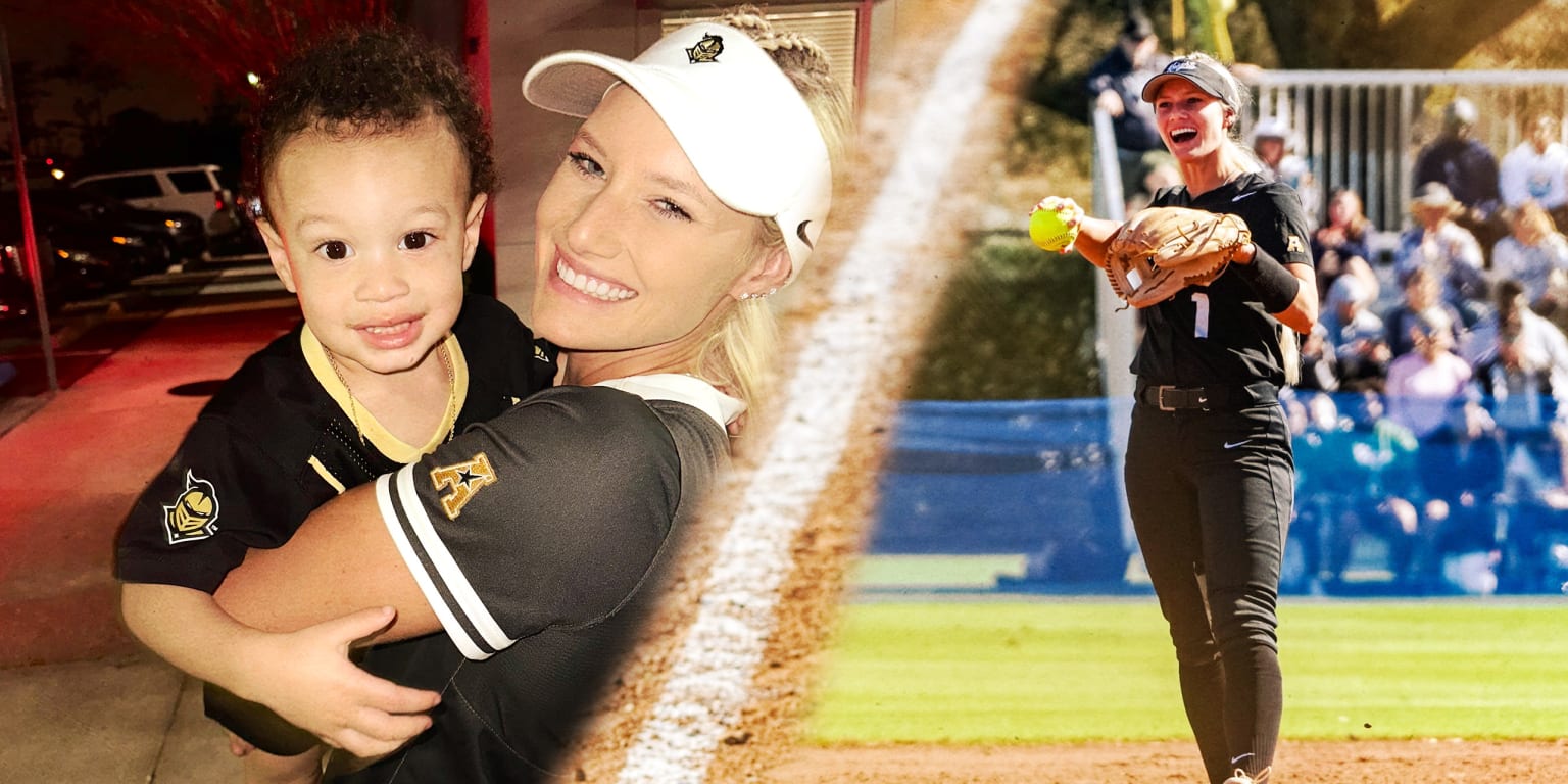 Jasmine Williams balances softball stardom and being a mom