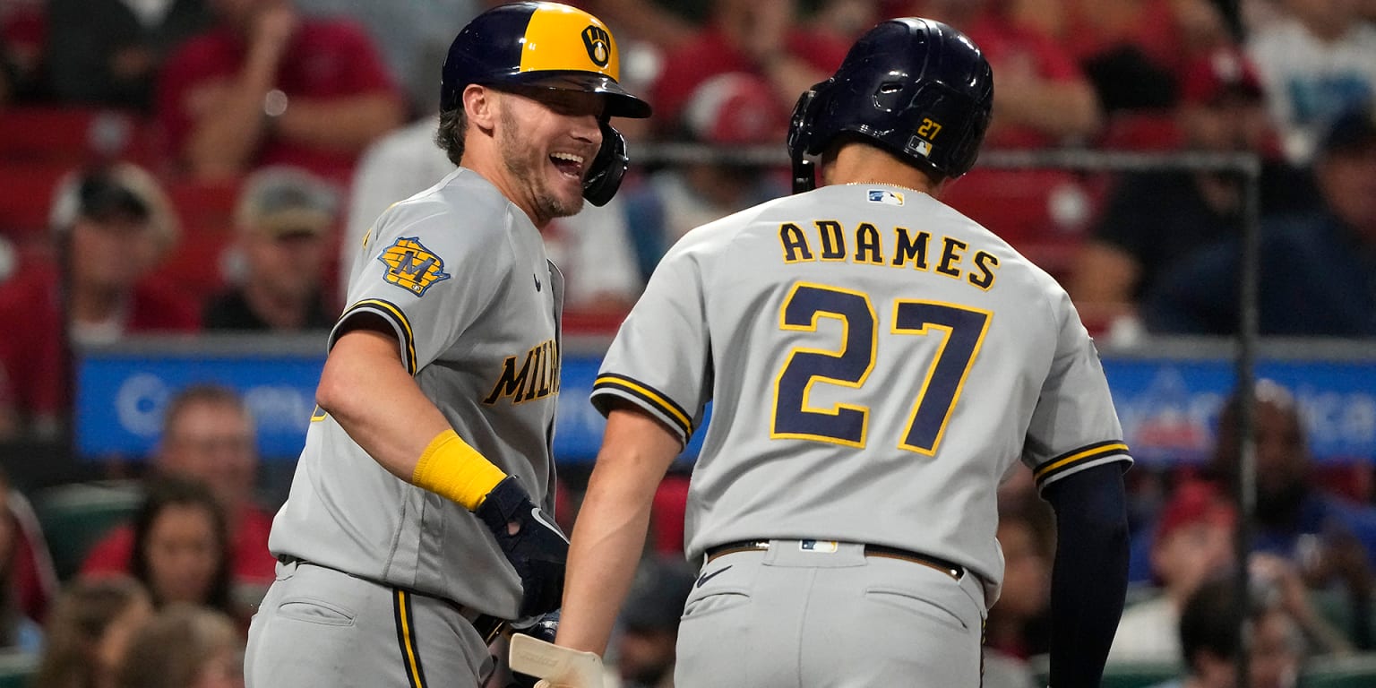 Adames leads Brewers to 6-1 victory over Cardinals