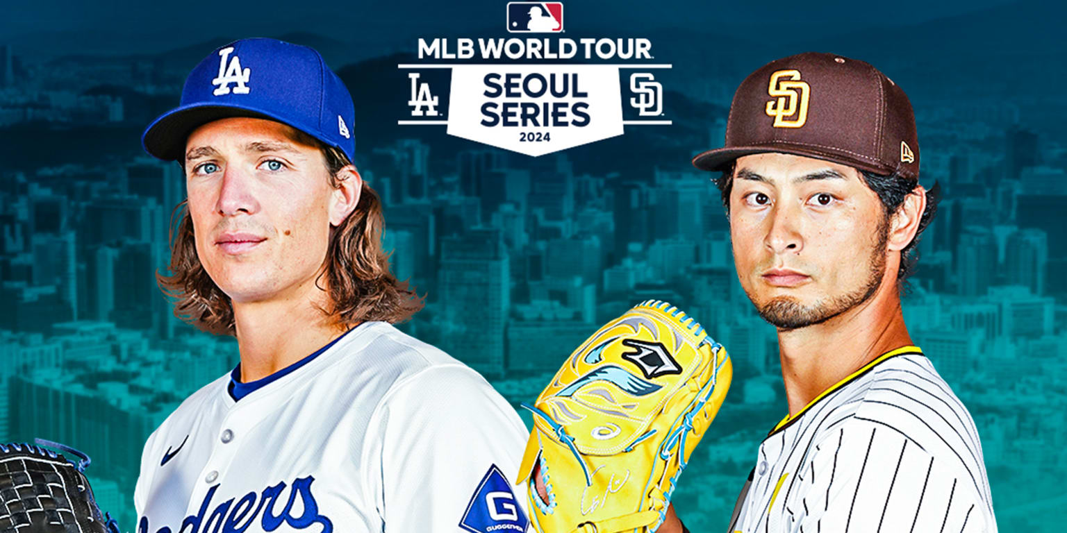 Dodgers, Padres name probable starters for Seoul Series