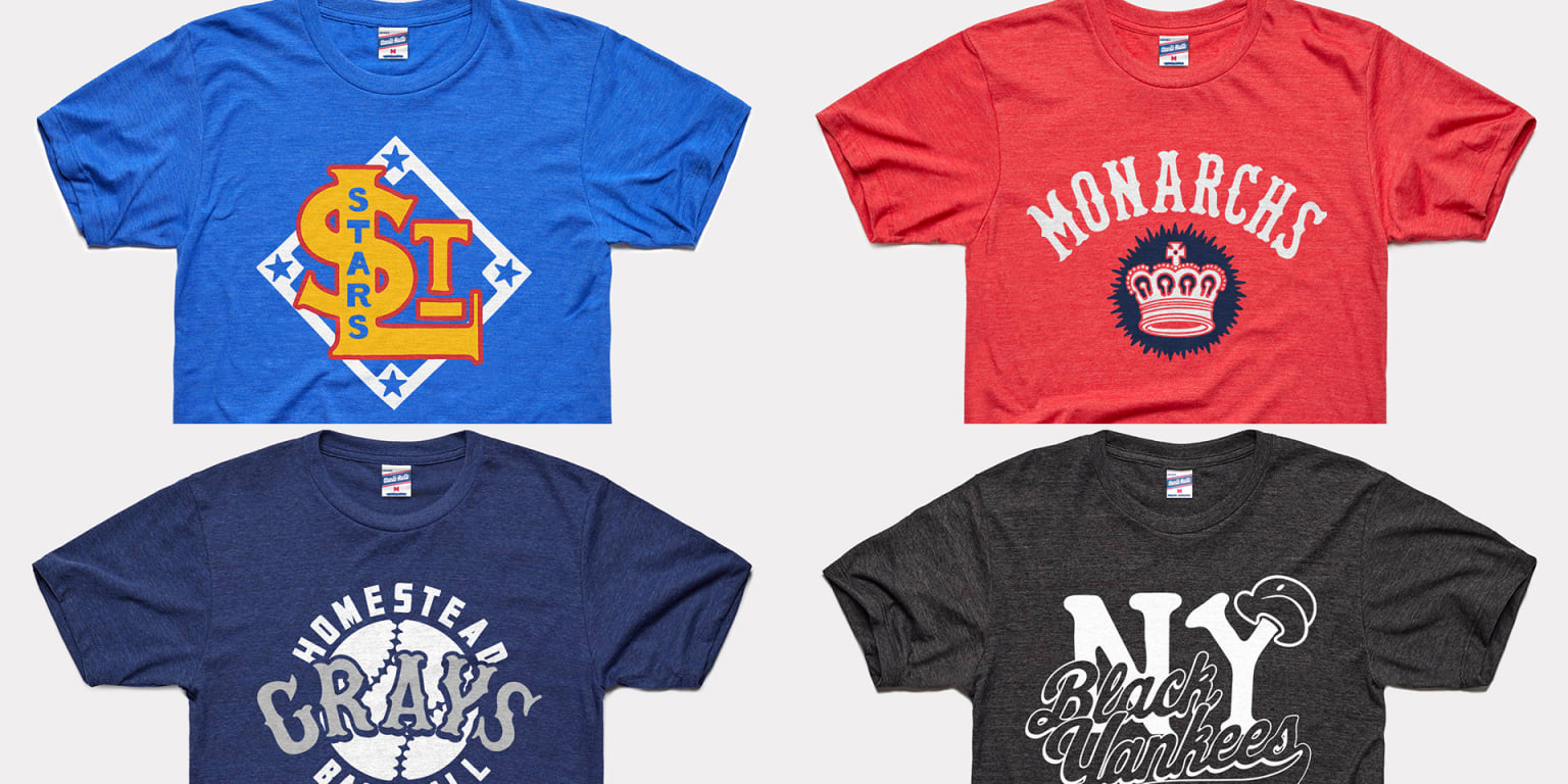 Licensed NLBM New York Black Yankees T-shirt Negro Leagues 