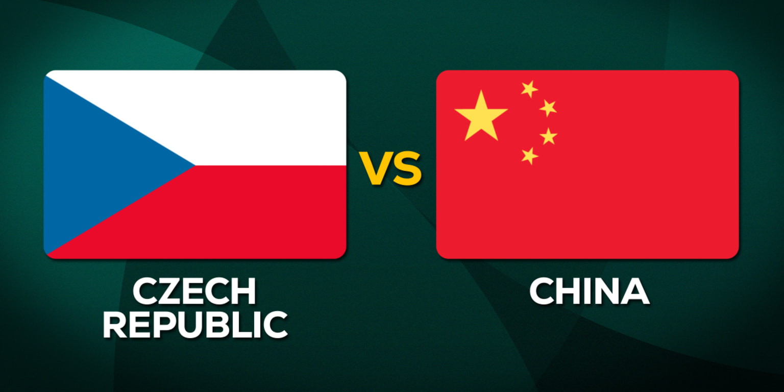 Česká republika vs Čína na World Baseball Classic 2023