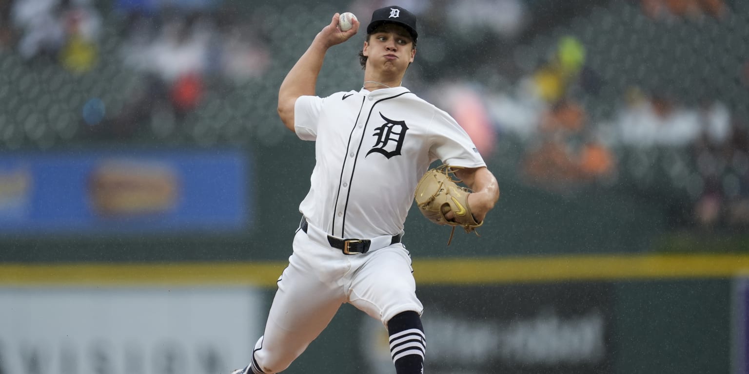 Jackson Jobe records first MLB strikeout in Tigers' loss to White Sox