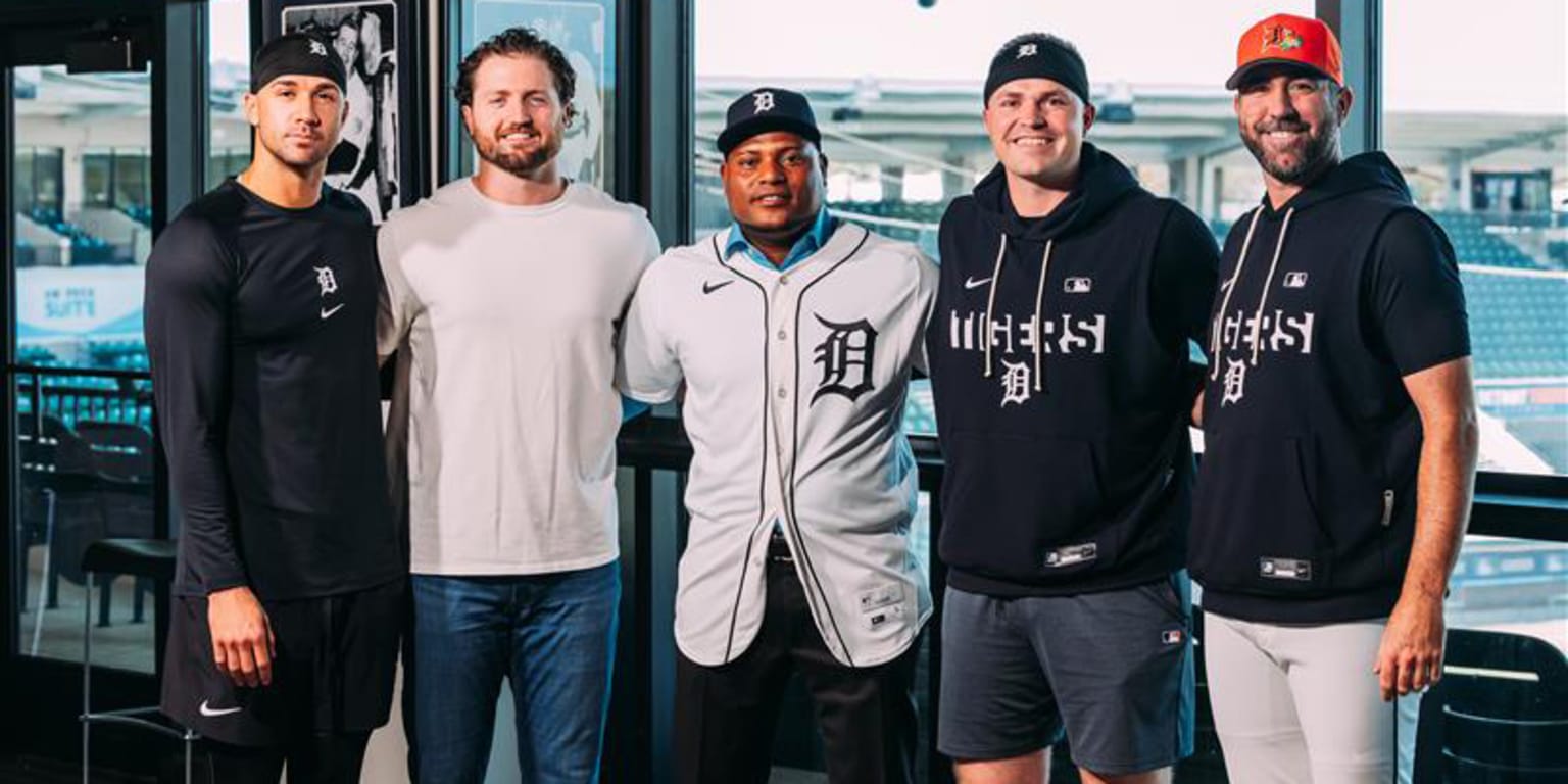 Tigers' 'best-in-class' rotation shows up en masse to welcome Valdez