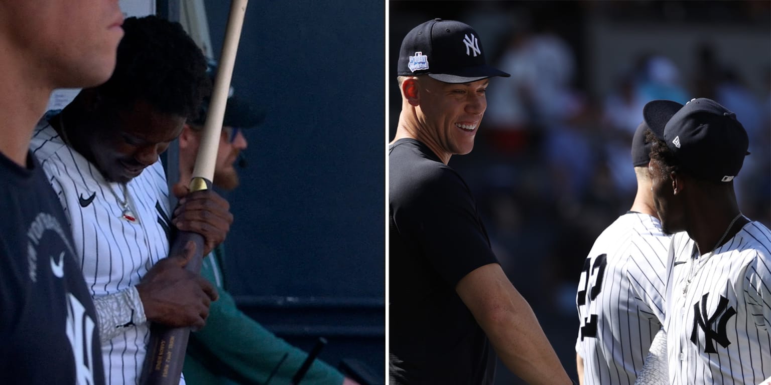 What to do with Judge out? Borrow his bat for a clutch homer, of course