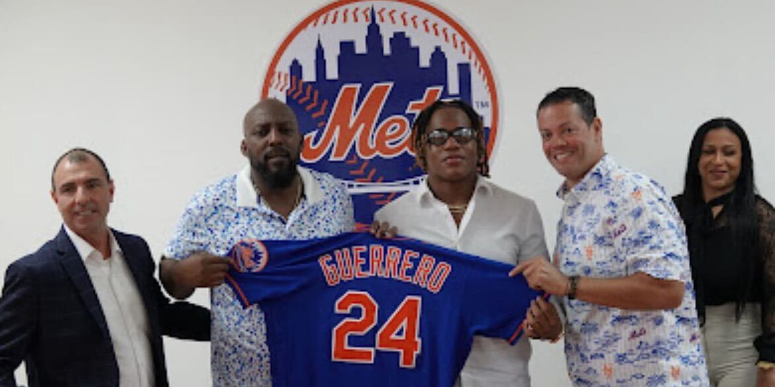Vladimir Miguel Guerrero dołącza do Mets z okazji Międzynarodowego Dnia Podpisu w 2024 r