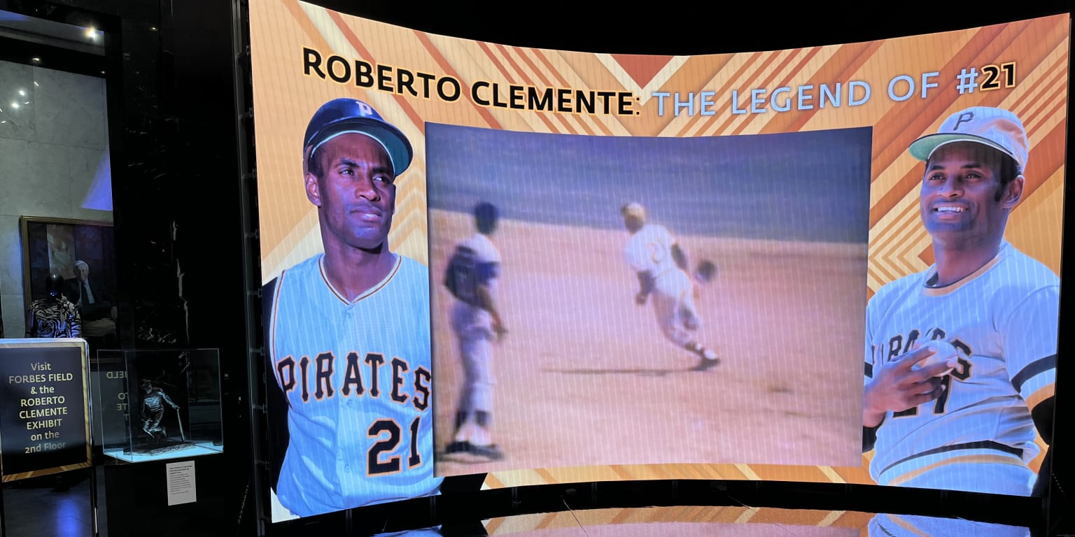 Authentic Roberto Clemente Pittsburgh Pirates Home 1971 Jersey
