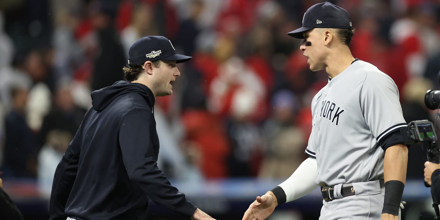 Yankees' Gerrit Cole cements Cy Young, awed by Aaron Judge