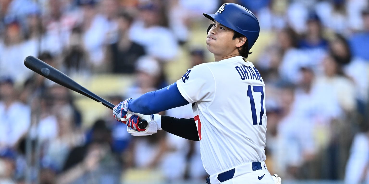 Ohtani hits leadoff homer after being scratched from start, opting out of All-Star Game