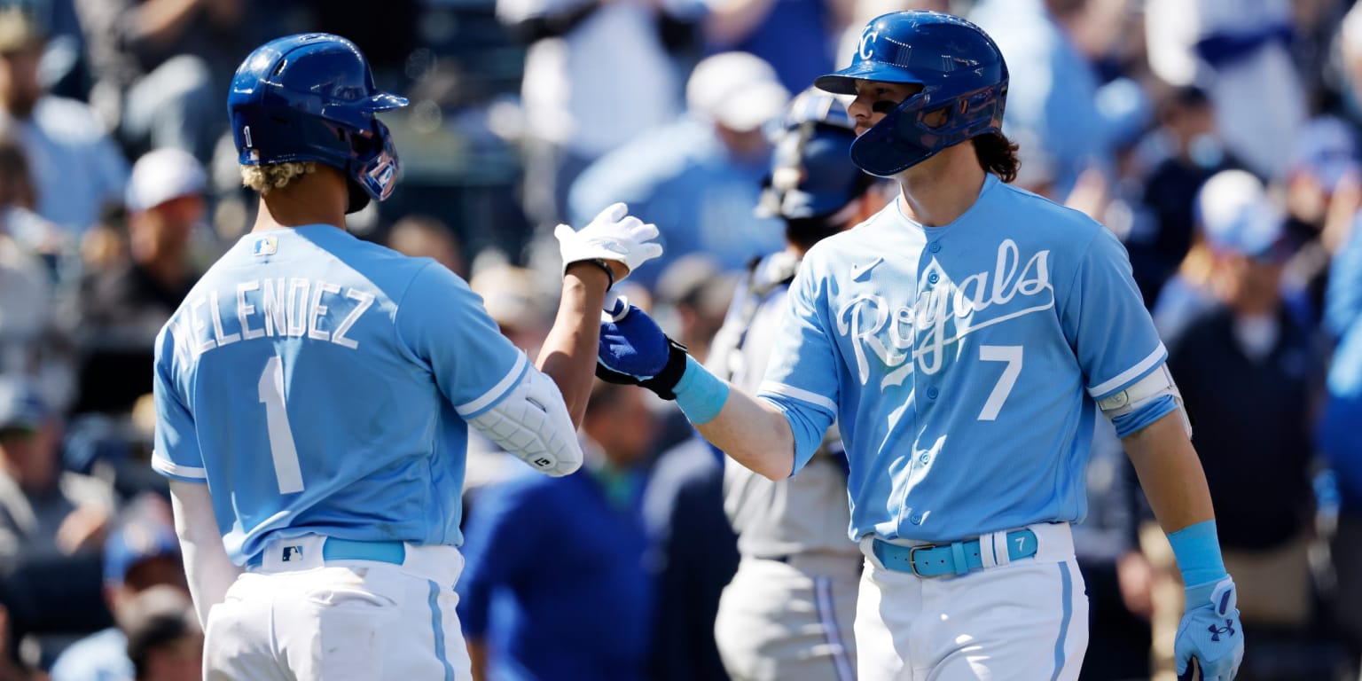 Bobby Witt Jr. hits first home run of season in Royals' loss