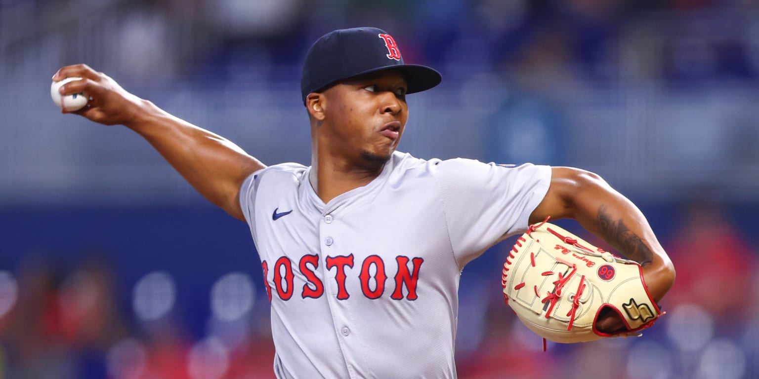 Brayan Bello strikes out seven in Red Sox's victory