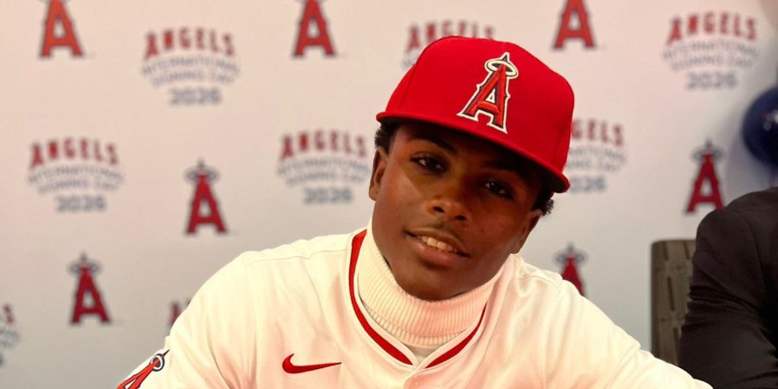 Off to the races: Angels 17-year-old prospect sets record with 8 swipes