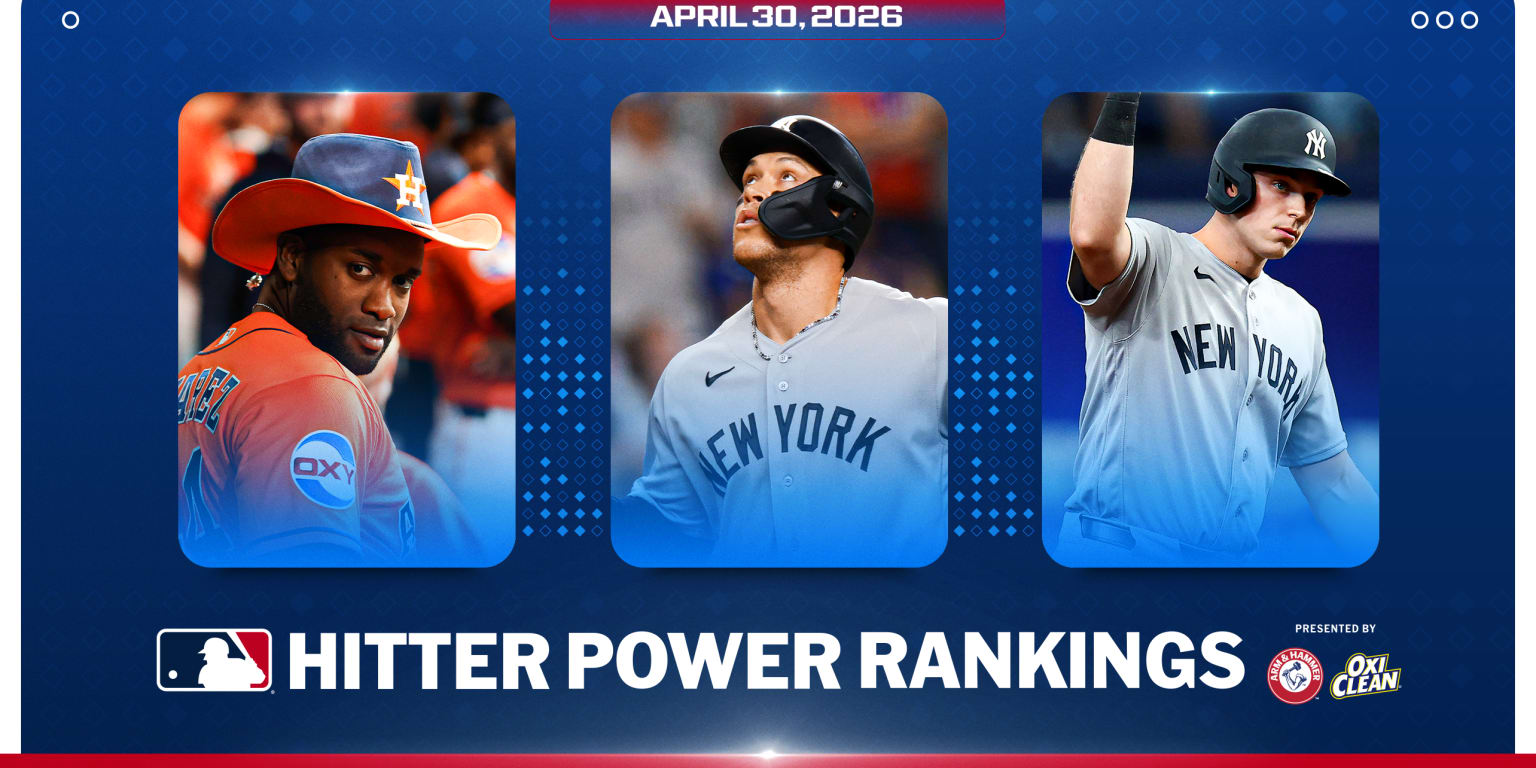 There's a lefty slugger not named Ohtani atop latest Hitter Power Rankings