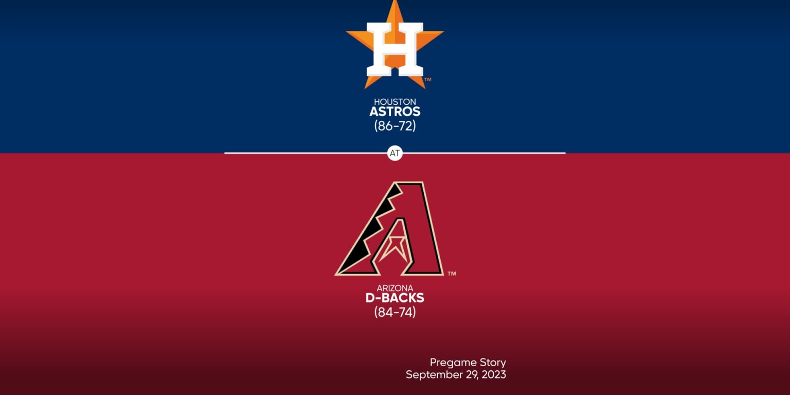 Houston Astros Set Pitching Plan for Arizona Diamondbacks Series