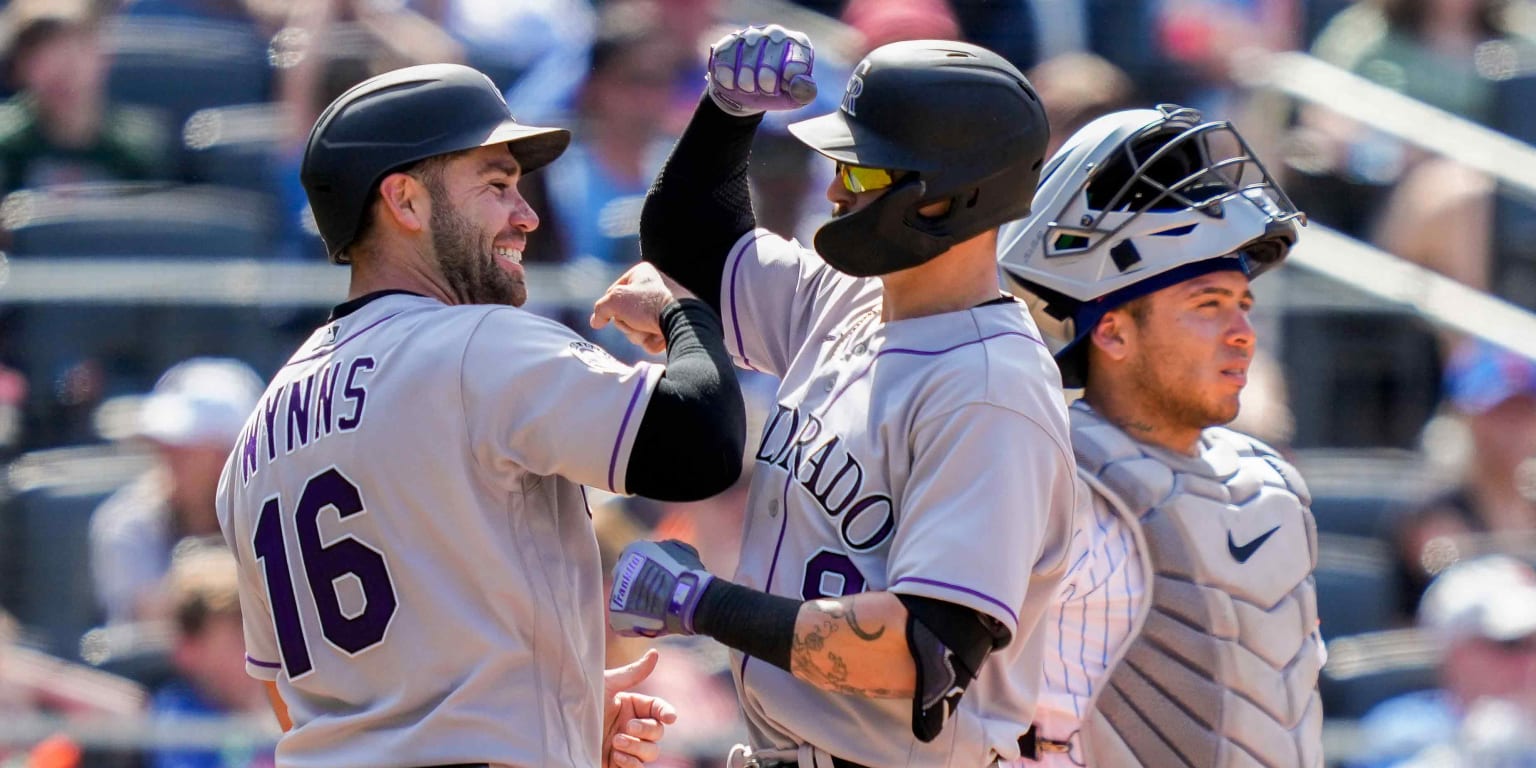 Colorado rocks Mets with 7-run fifth to take sequence