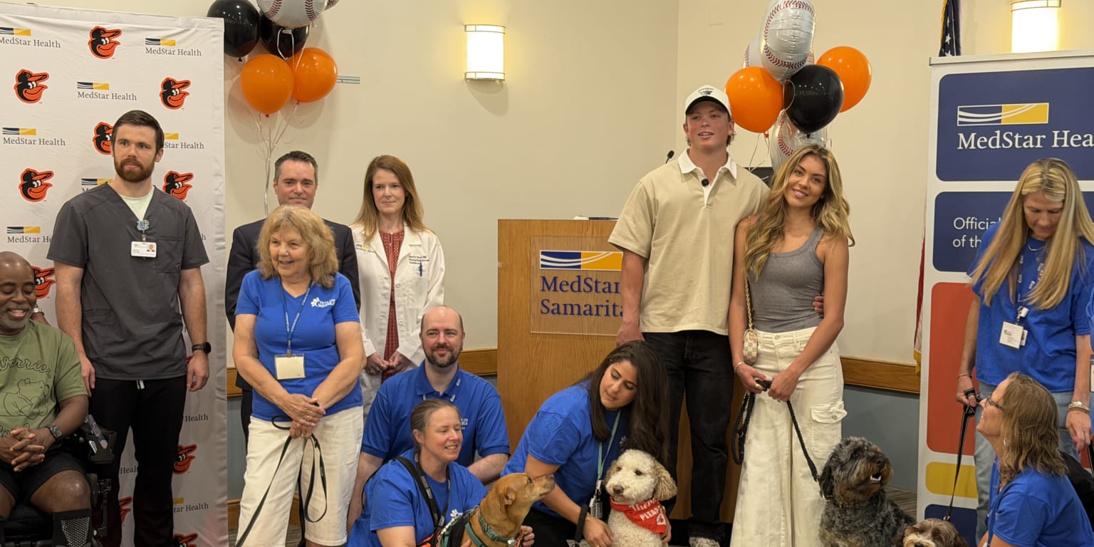 For every O’s homer, Holliday donating $500 to Baltimore hospital’s pet therapy program