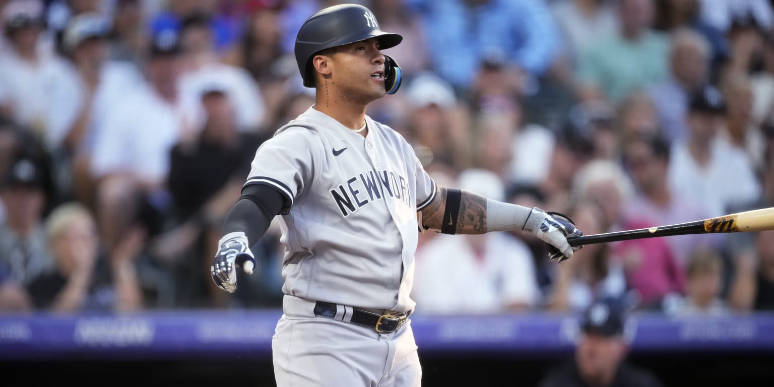 Giancarlo Stanton makes postseason home run history, but the Yankees are in  big trouble