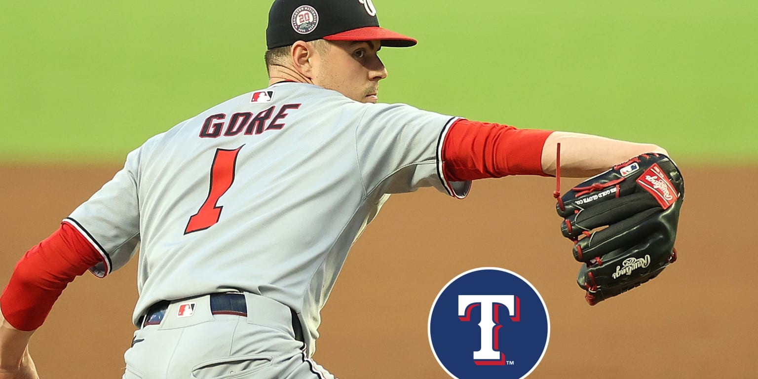 Rangers land coveted lefty Gore from Nats in blockbuster trade
