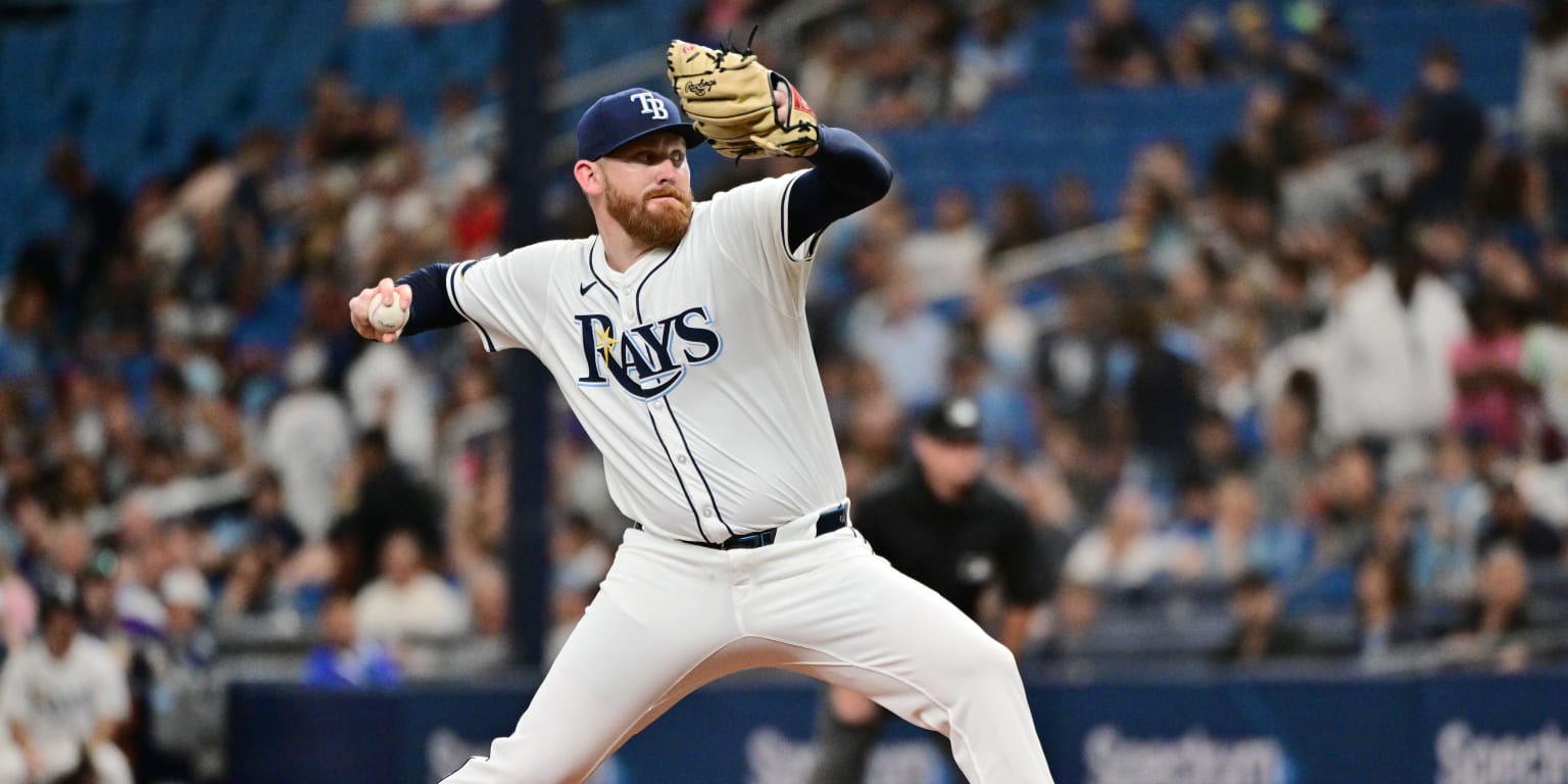 Zack Littell dominant in 2024 Rays season debut