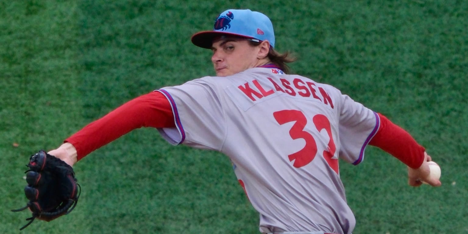 Phillies' George Klassen dominating in the Minors one year after impressive  Draft Combine