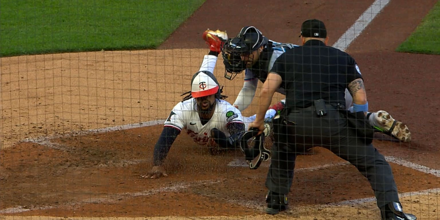 Buxton Steal of Home, Jeffers Homer Sink Pérez and Marlins in Minnesota