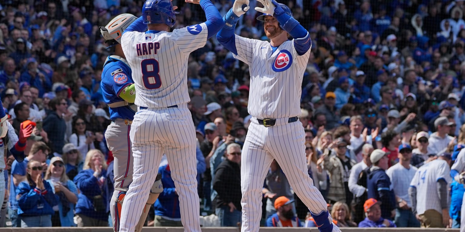 Cubs flex offensive depth with Kelly's go-ahead pinch-hit blast in 4th straight win