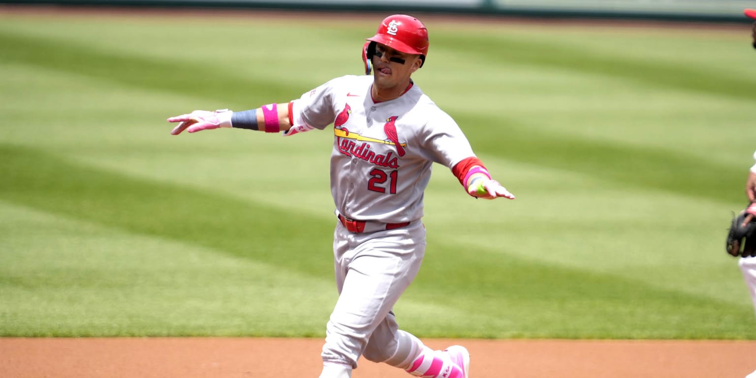 カージナルス ヌートバー 2022年実使用 vsパイレーツ シングルヒット カージナルス ヌートバー 2022年実使用 vsパイレーツ シングルヒット