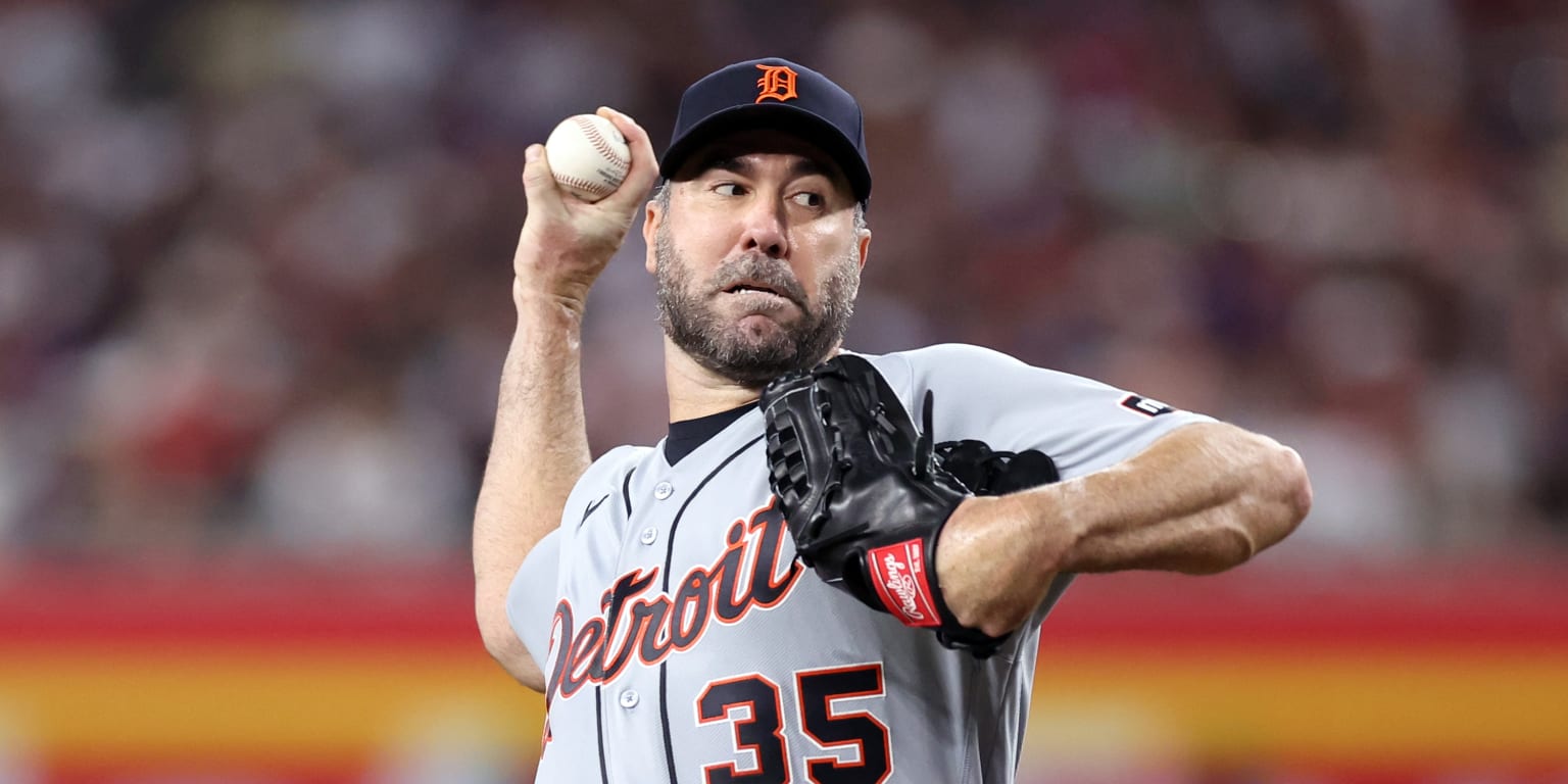 Verlander grinds through laborious 1st start back with Tigers