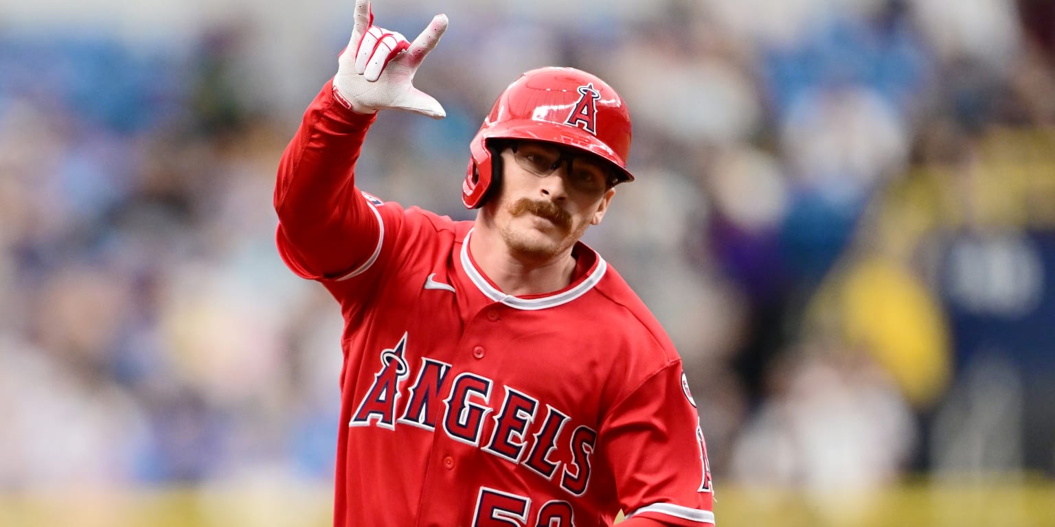 Meckler's early slam, 7-run 9th bookend Angels' rout with thump