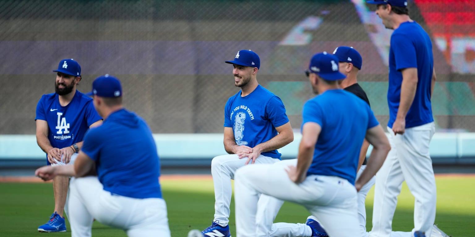 Dodgers 2024 NL Division Series roster