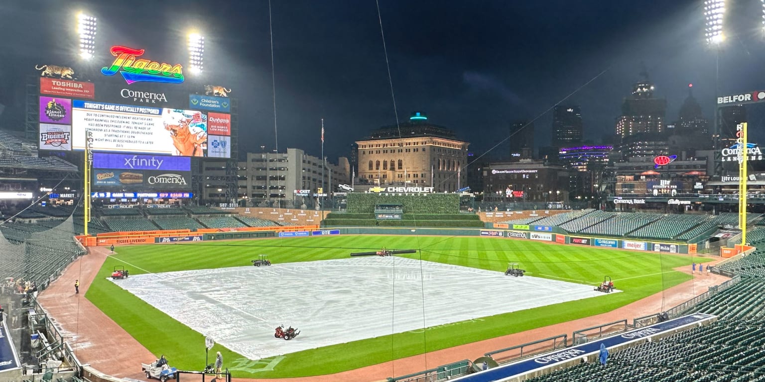 Detroit Tigers: Night games at Comerica Park to start at 6:40 p.m. in 2023