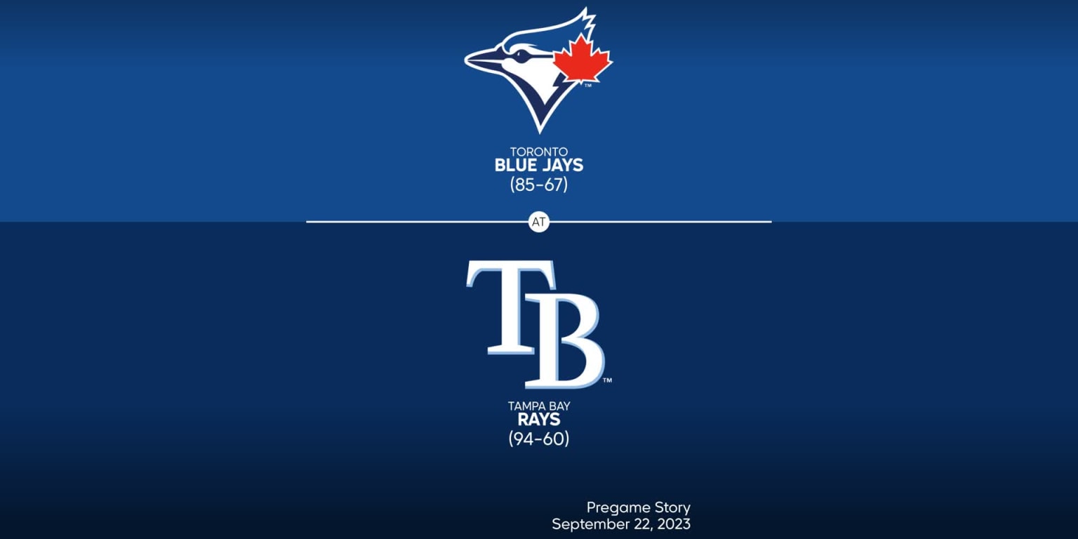 MLB: Toronto Blue Jays at Tampa Rays