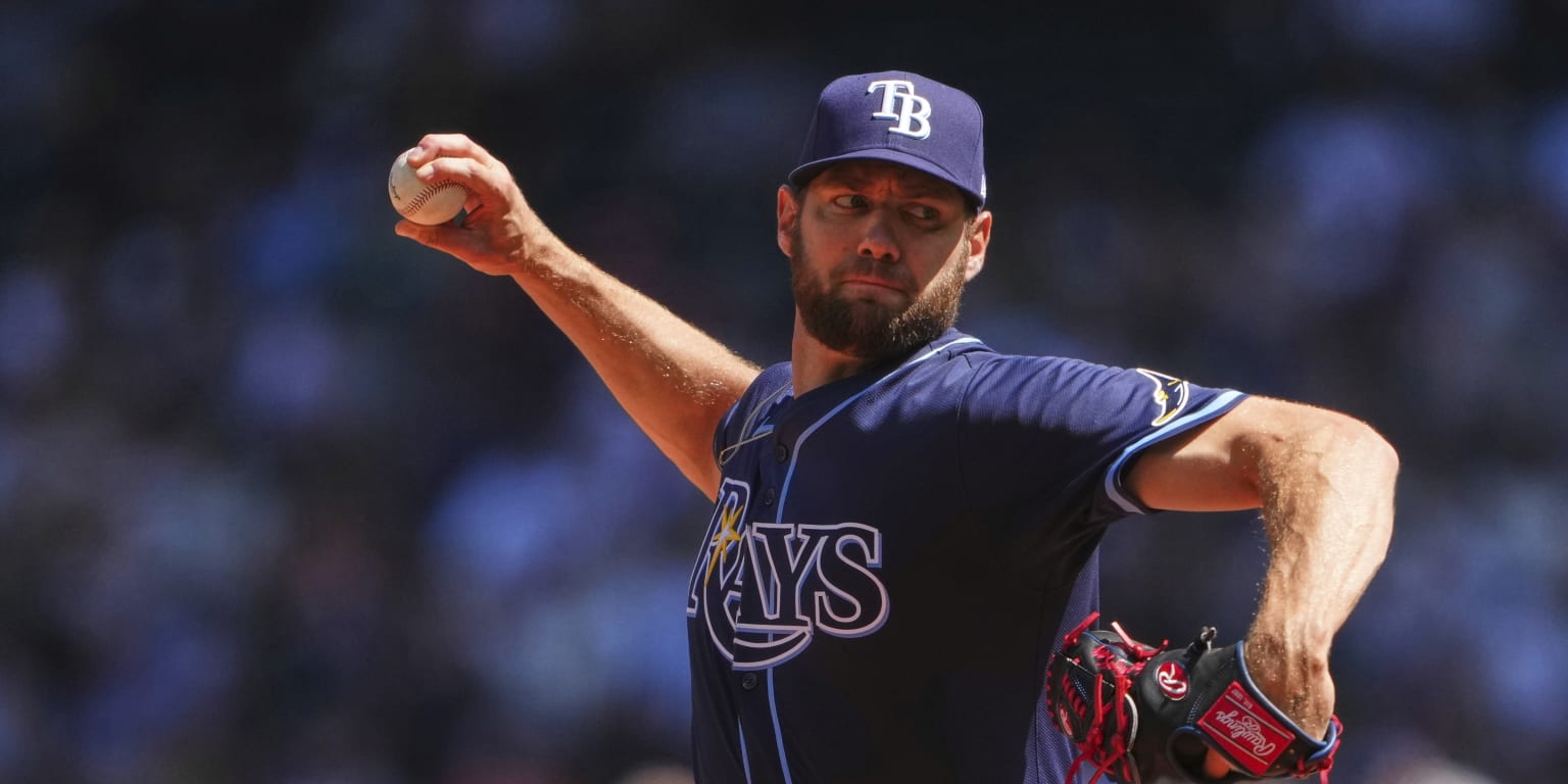 Adrian Houser grinds through five innings in second start with Rays