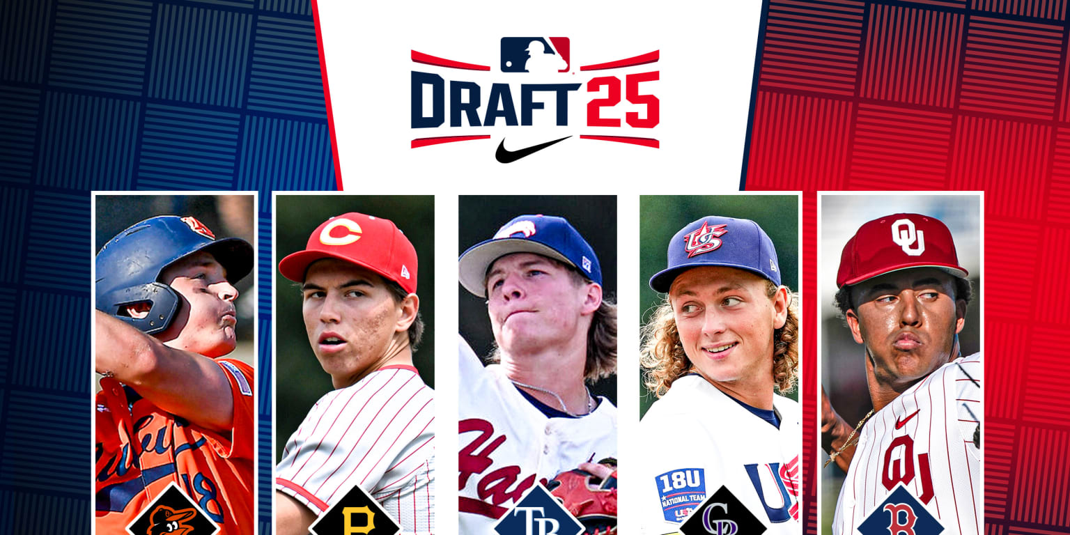 Teams with best hauls in 2025 MLB Draft