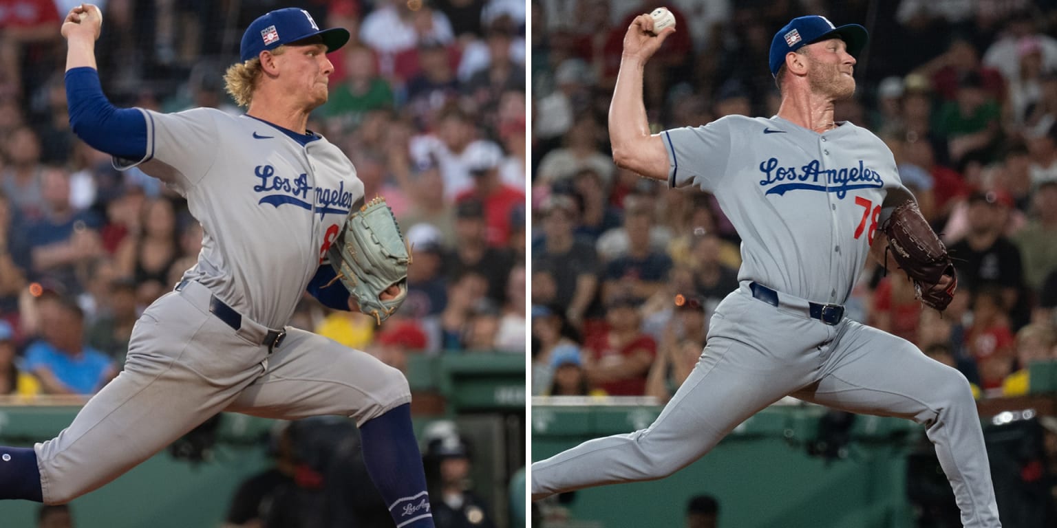 Kershaw pitching at Fenway