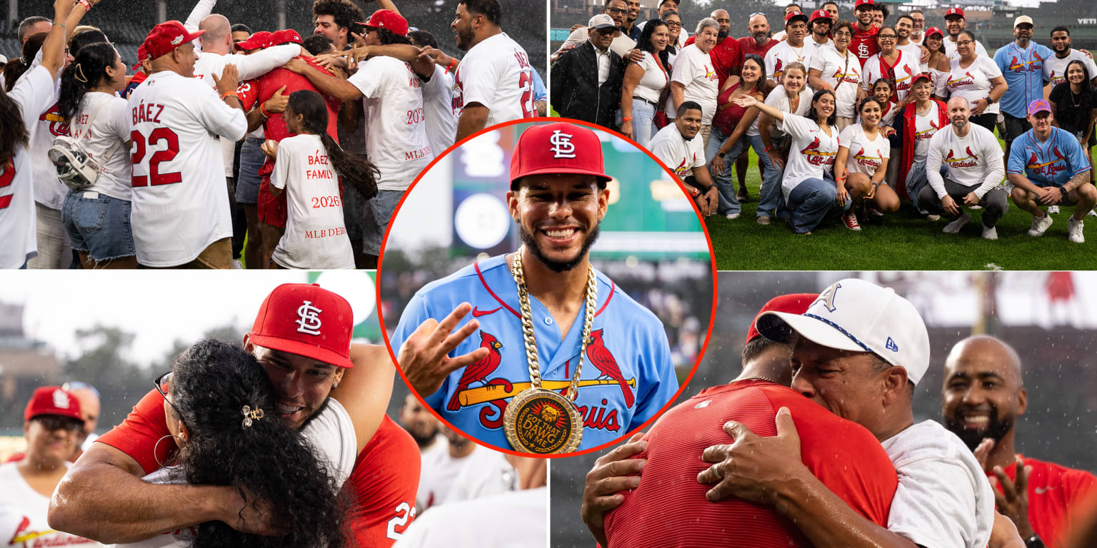 Báez has historic MLB debut surrounded by family and a special bee