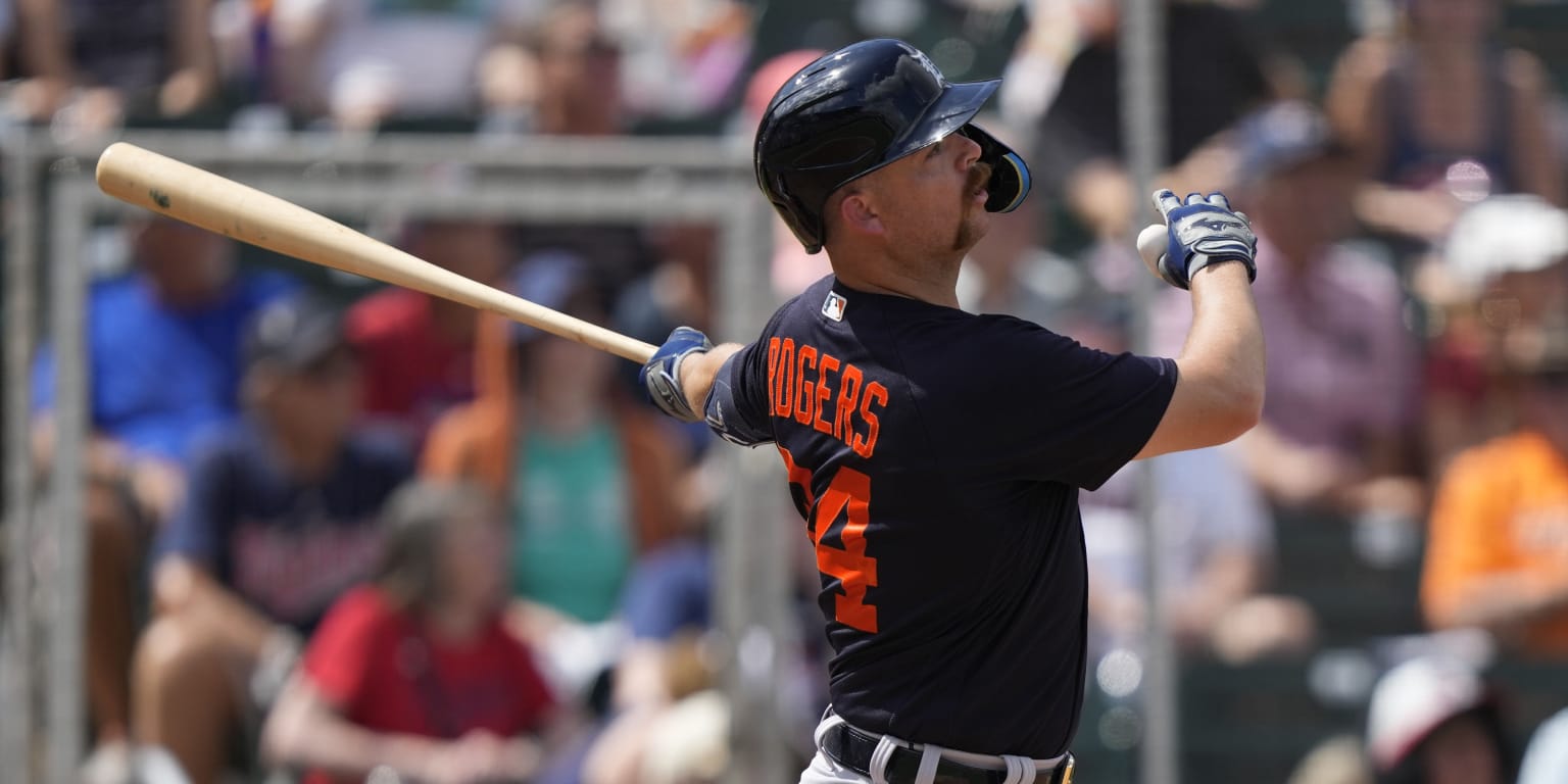 Jake Rogers hits third homer of Spring Training