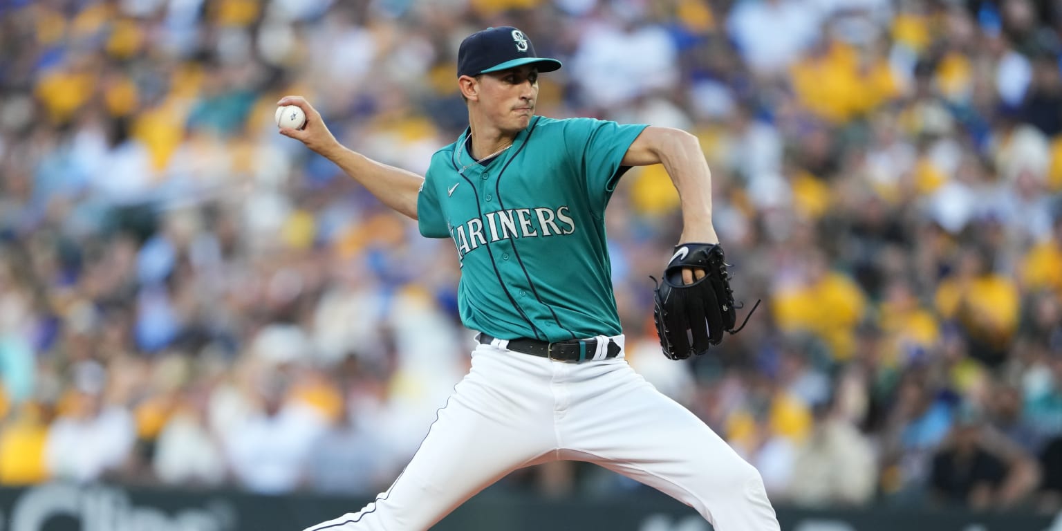 Mariners' George Kirby pitches six scoreless innings in MLB debut, Seattle  Mariners